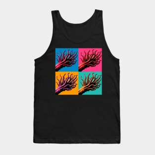 Pop Sea Whip Coral - Cool Underwater Tank Top